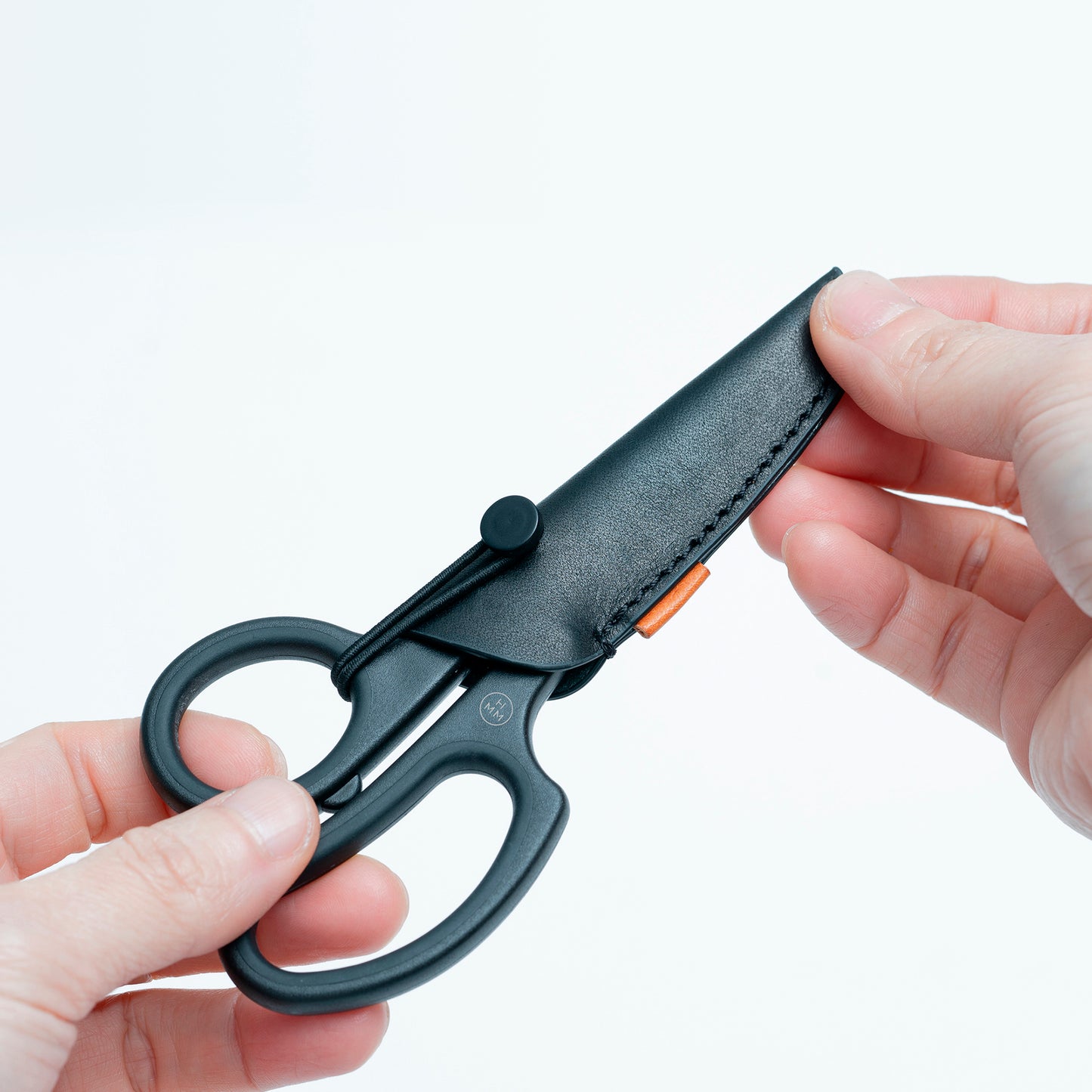 exacto scissors, scissors, leather case