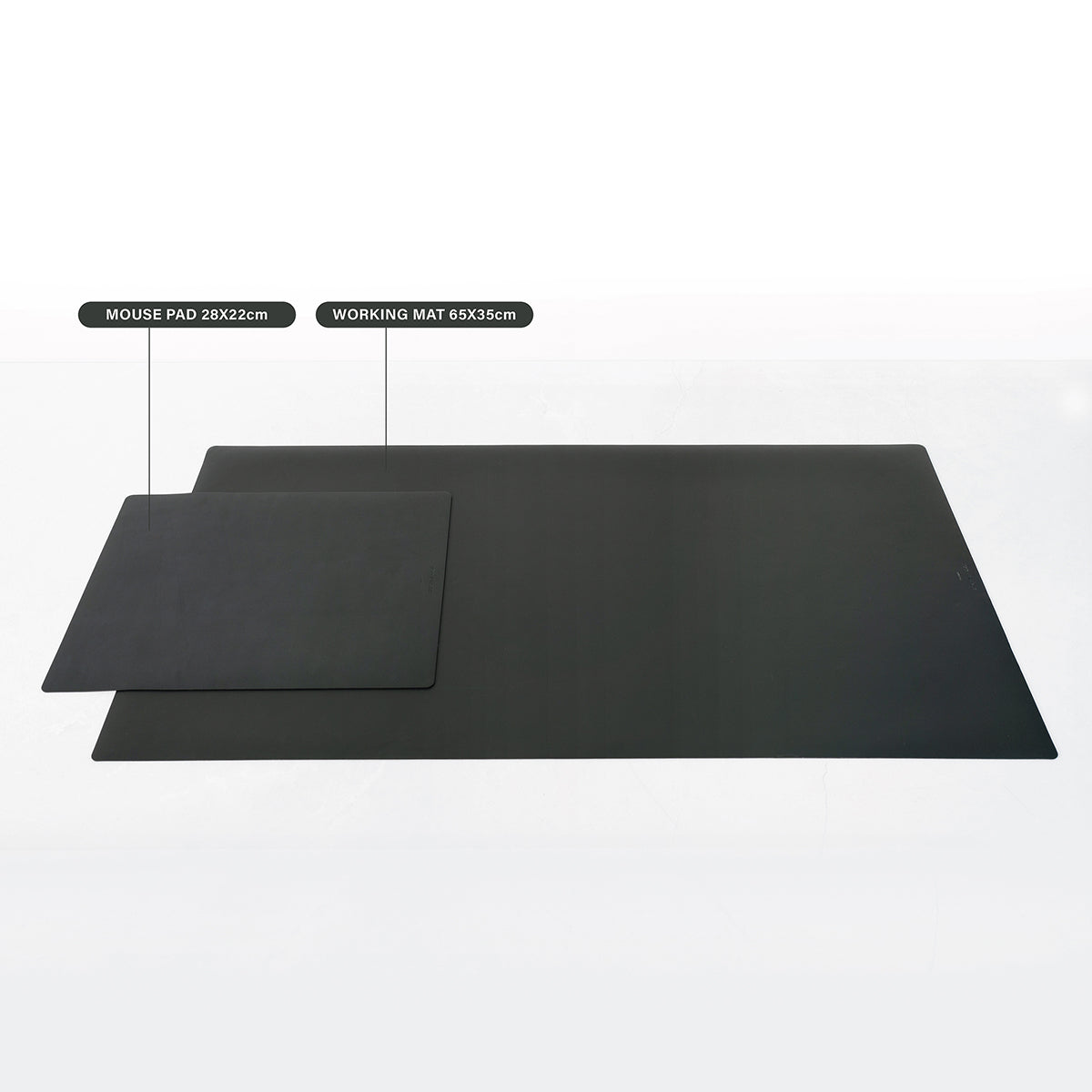 mouse pad, black, working mat