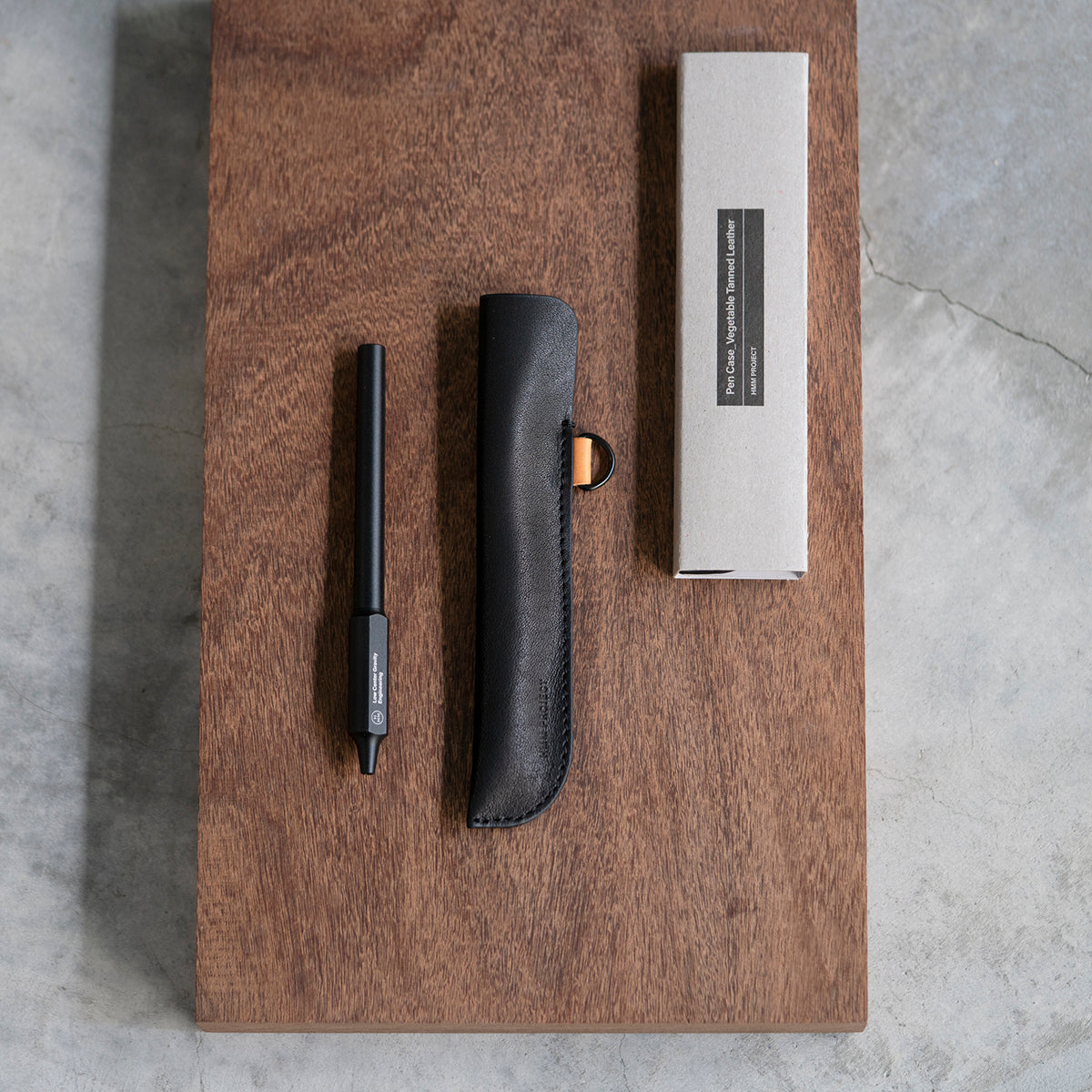 pen case, leather pen case