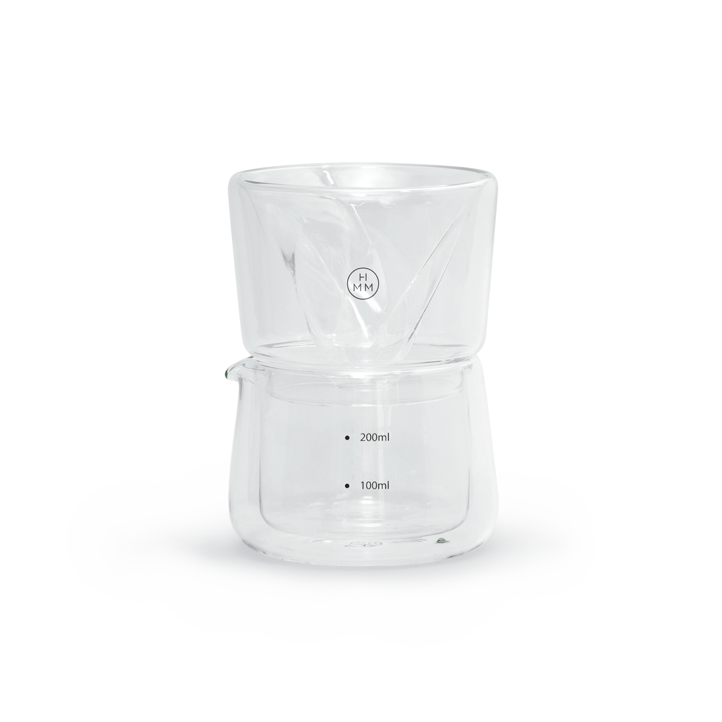Pour Over Coffee Maker, Pour Over Coffee Dripper, Coffee Dripper Filter, Pour Over Coffee Filter, Pour Over Coffee Accessories, Double wall insulated glass, double-walled keeps the coffee warm longer,