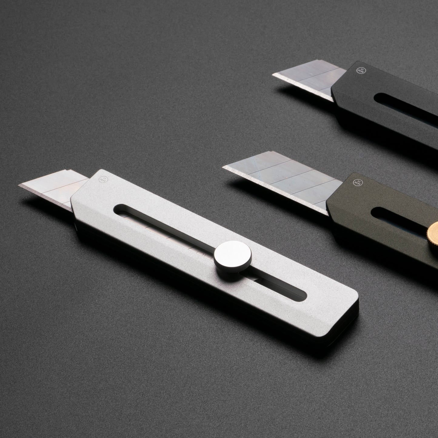 Utility Knife Black/Army/Silver