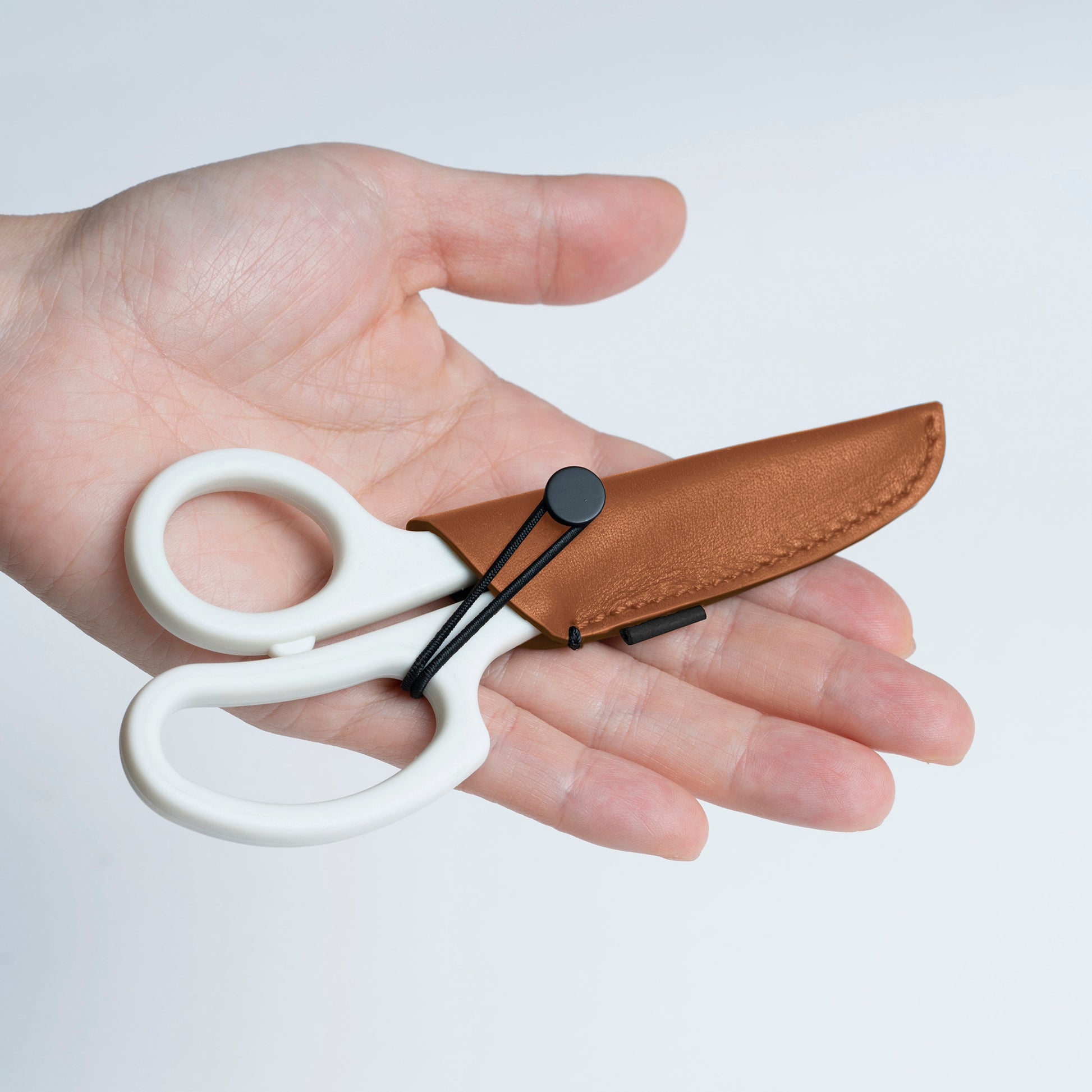 exacto scissors, scissors, leather case