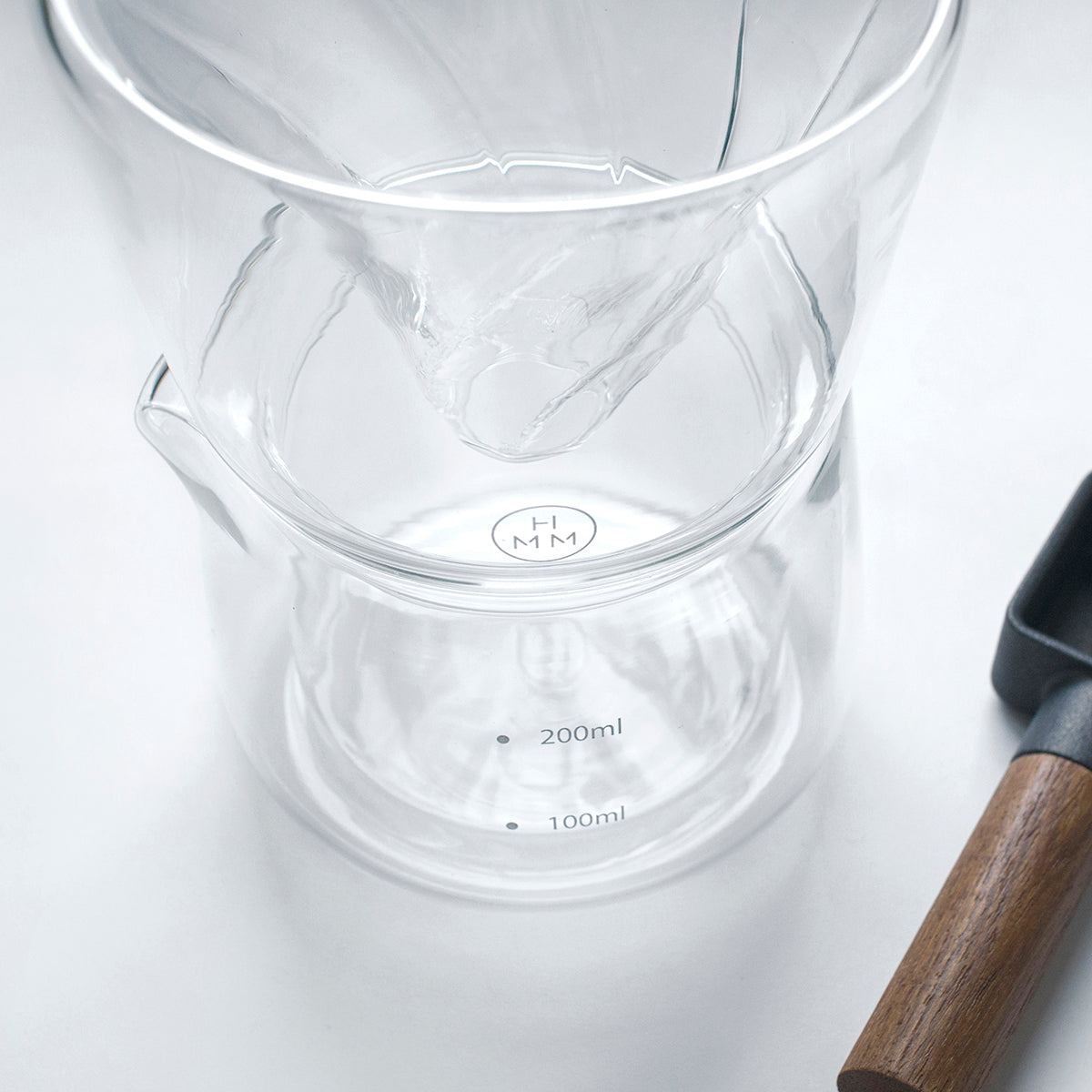 glass coffee dripper set, glass brewing kit, HMM Gaze