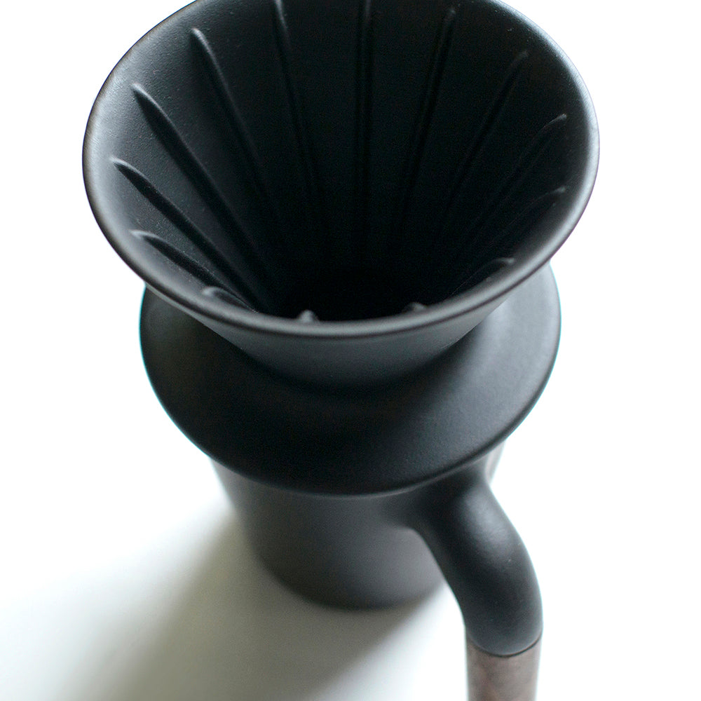 ceramic coffee dripper, pour-over dripper